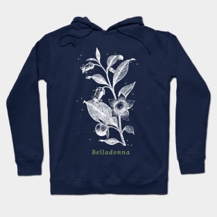 Belladonna nightshade herb botanical witch Hoodie